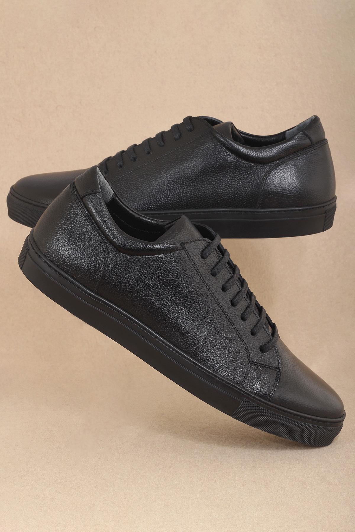 Genuine Leather Men Sneakers